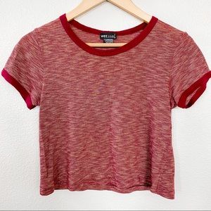 Red Crop Top